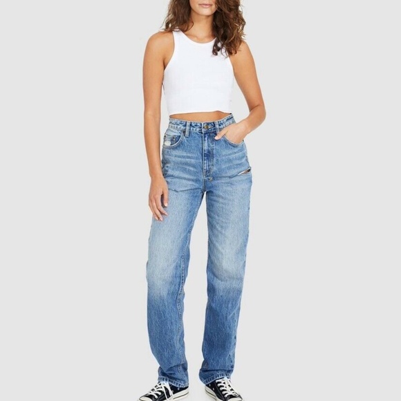 Ksubi Denim - KSUBI Playback True Vintage Slash Denim Jeans Size 26 8